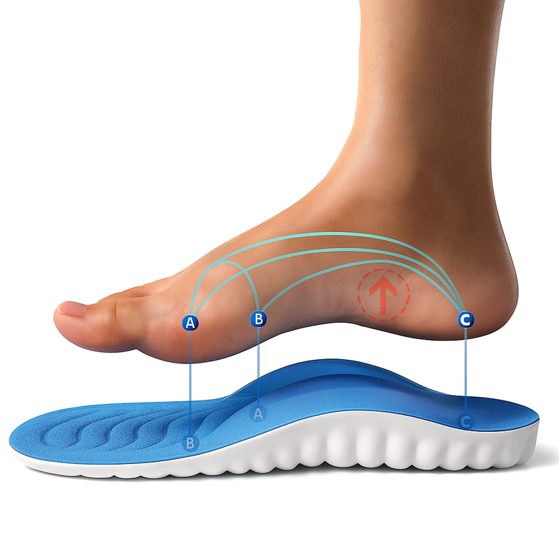 Palmilha Ortopédica Legionário Viltal Fleex