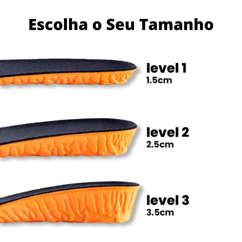 Palmilhas de Aumento de Altura