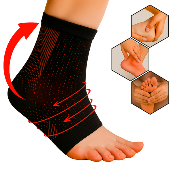 Tornozeleira De Compressão Terapêutica